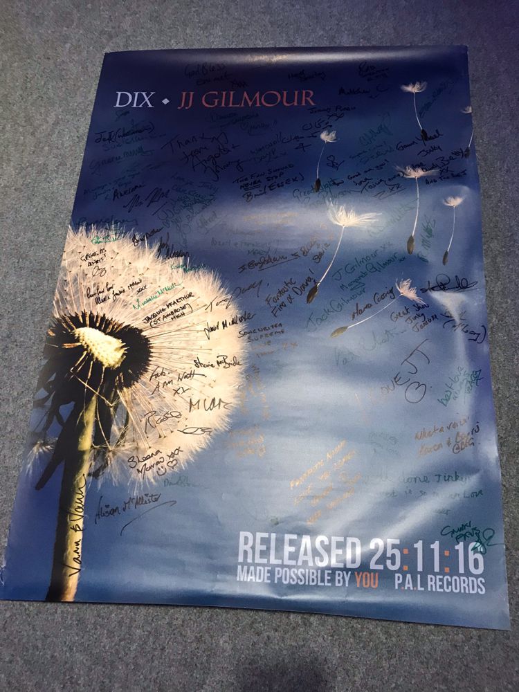 Dix Signed Poster (A0 size)