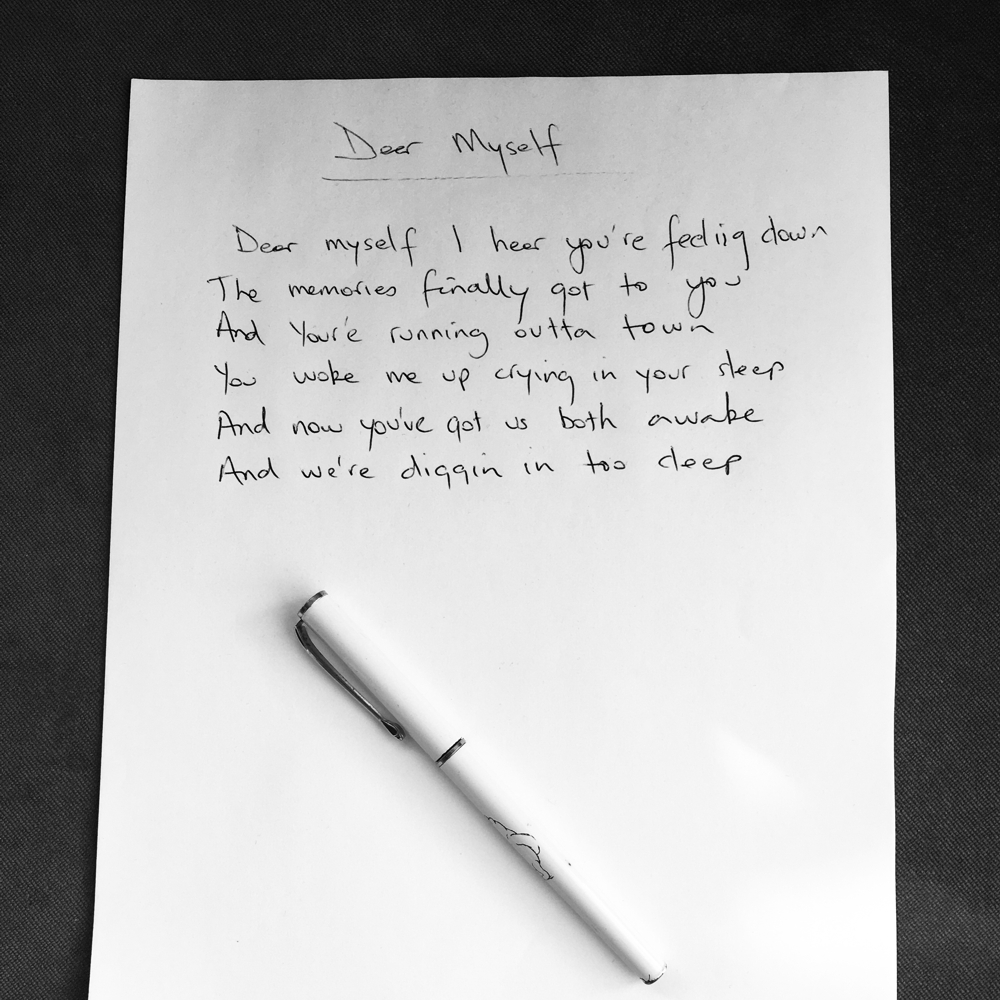 Handwritten Lyrics